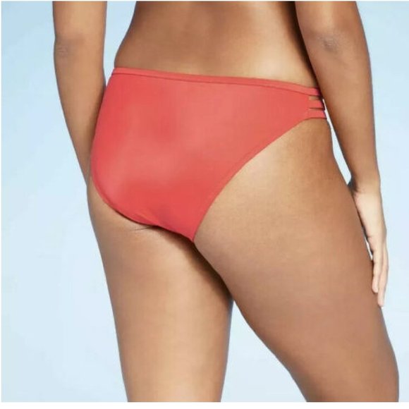 Women's Strappy Side Cheeky Bikini Bottom - Picture 2 of 4